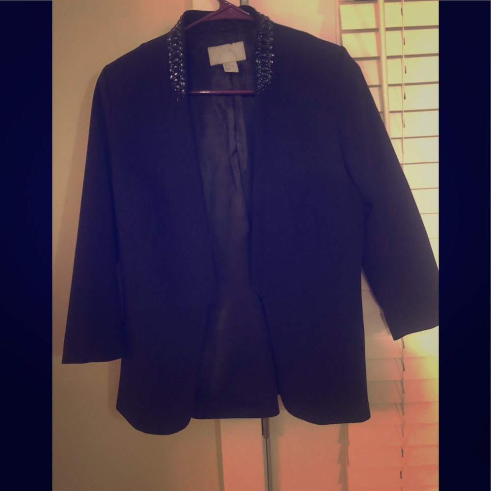 H&M Evening Navy Blue Blazer